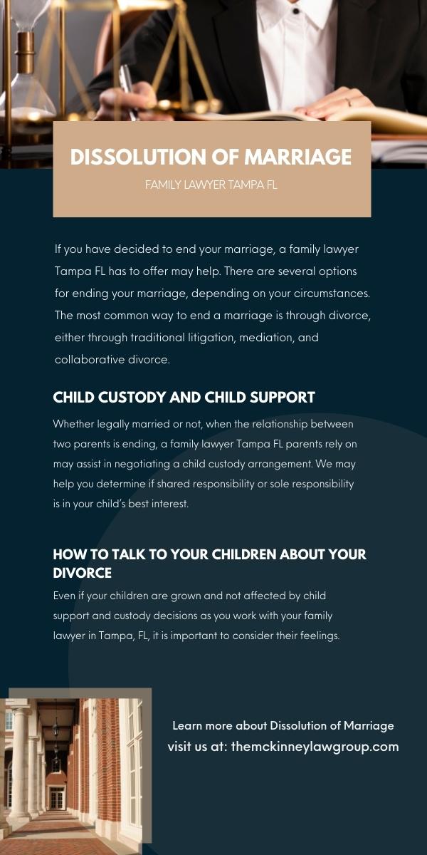 Dissolution of Marriage Infographic