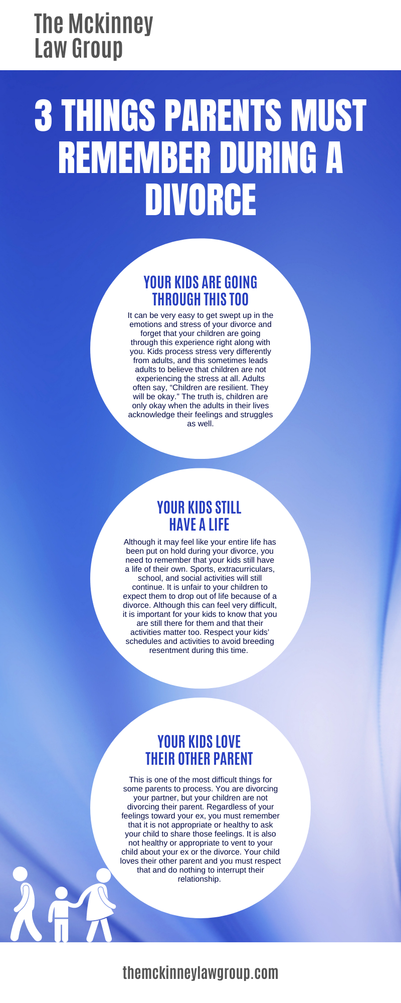3 Things Parents Must Remember During A Divorce Infographic