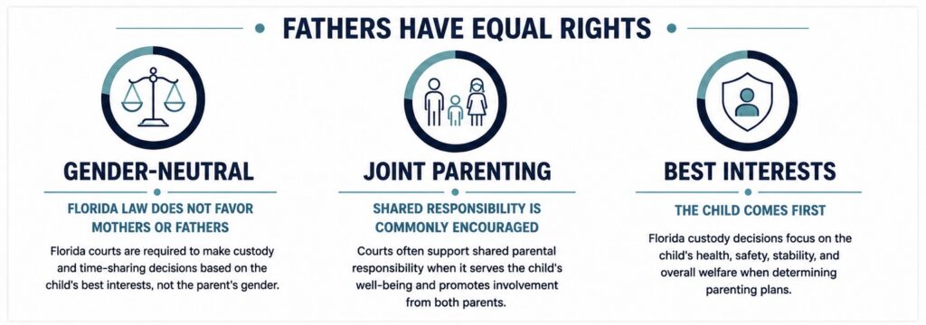 FATHERS HAVE EQUAL RIGHTS