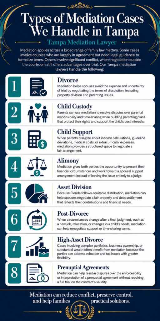 Mediation Tampa Infographic