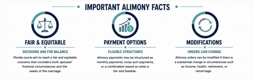 IMPORTANT ALIMONY FACTS